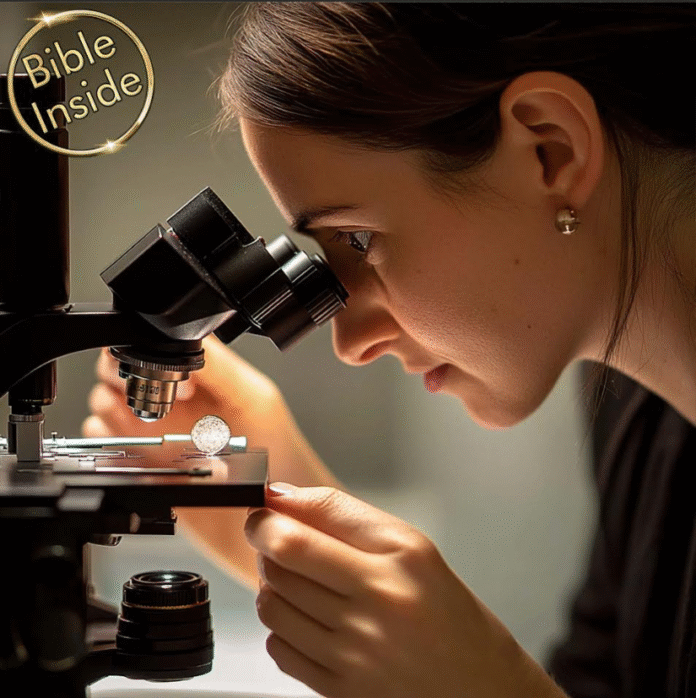 Tiniest Bible in the World Silver Bracelet with Magnified Scripture My Nano Jewelry